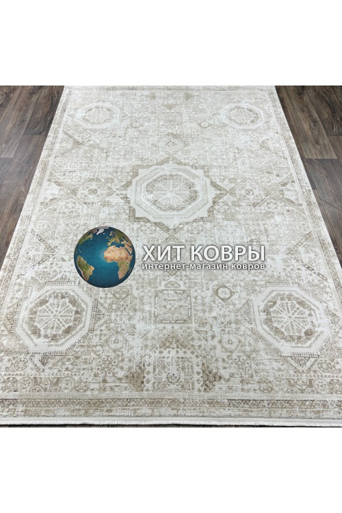 Турецкий ковер Zenith 27085 Коричневый-крем
